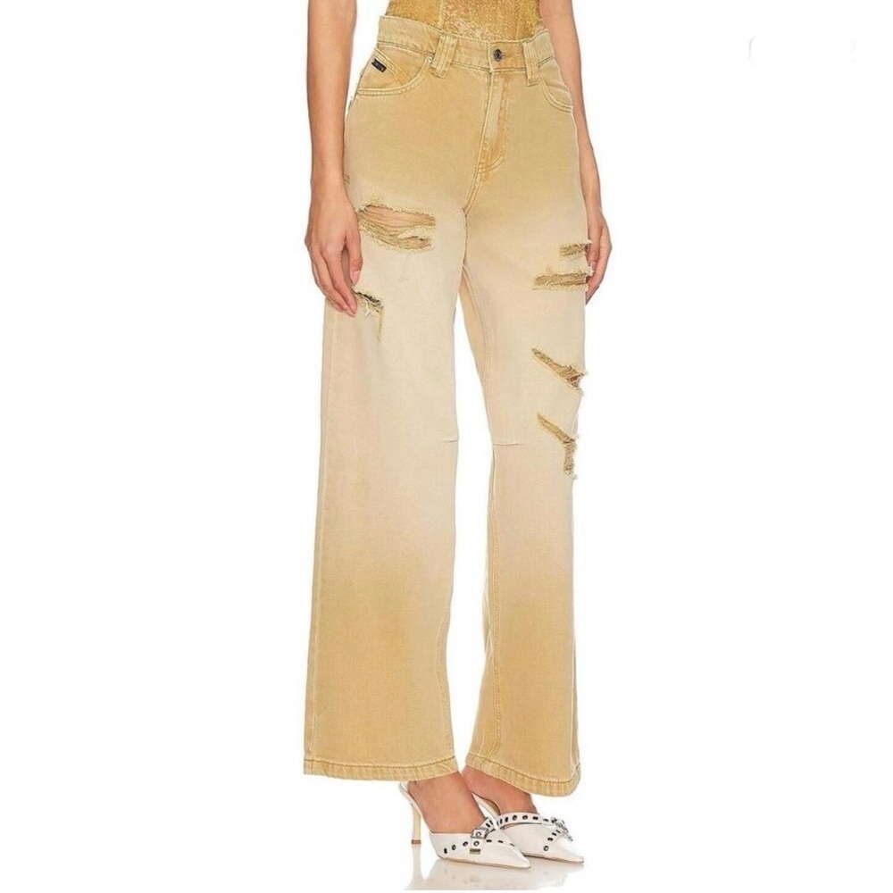 NWT RtA Distressed Denim Sz 27 - Picture 2 of 6